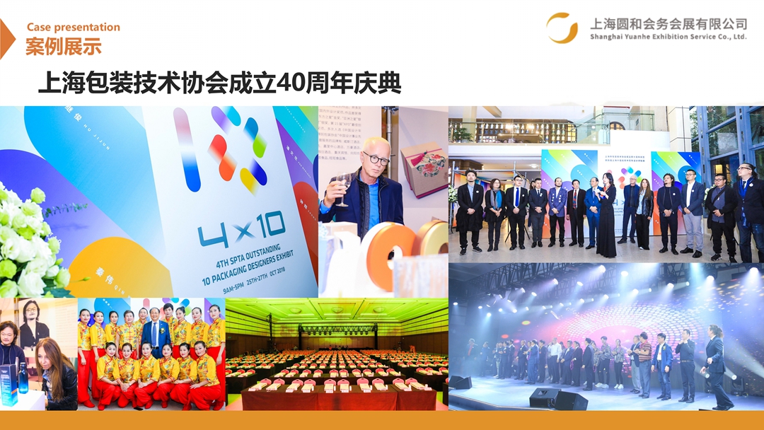 上海包装技术协会成立40周年庆典